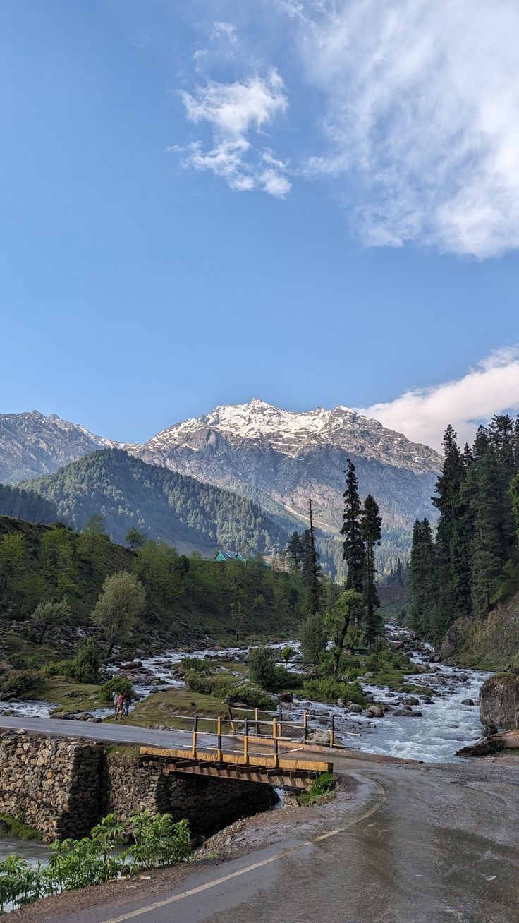 Pahalgam river valley